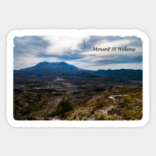 Mount St Helens Summer View Sticker